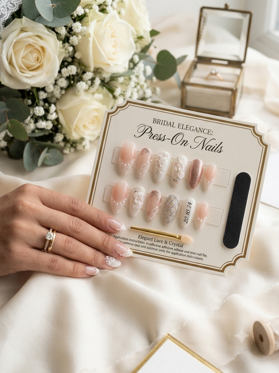 Bridal Press-On Nails