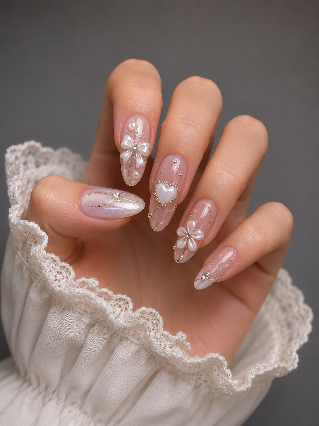 Nail 3D Art Round Finger