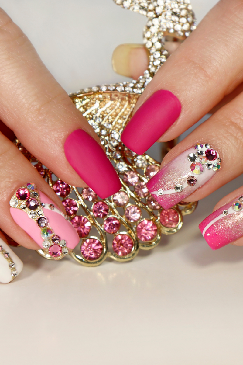 Bridal Nail Design 6